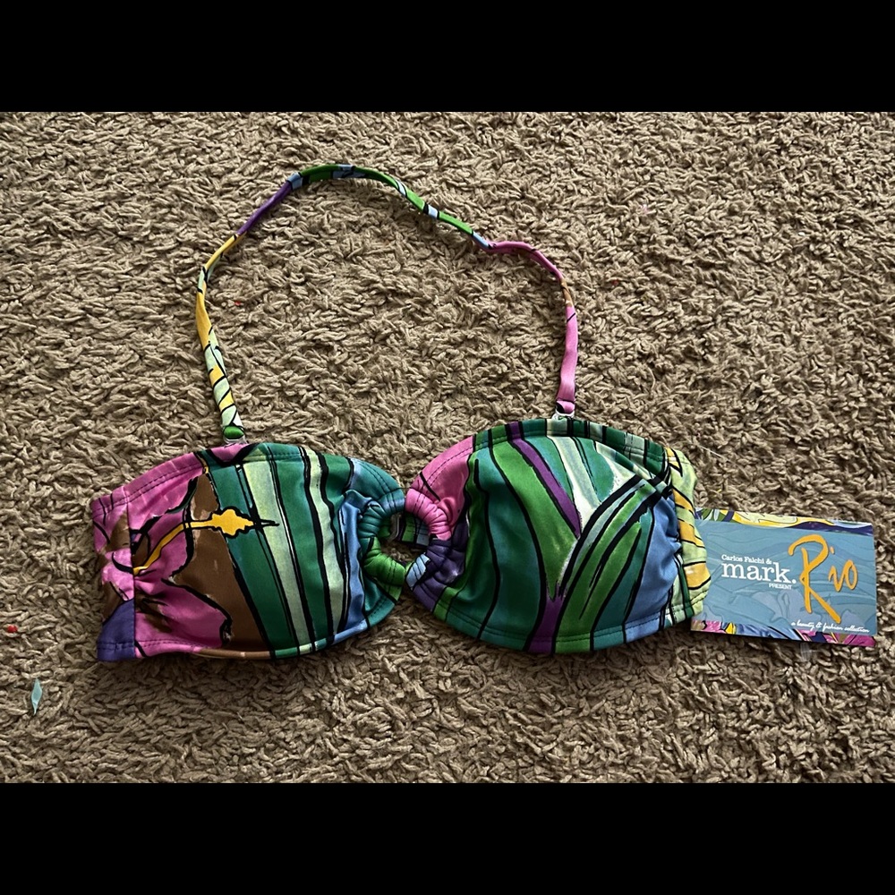Two Piece Bathing Suit Carlos Falchi & Mark